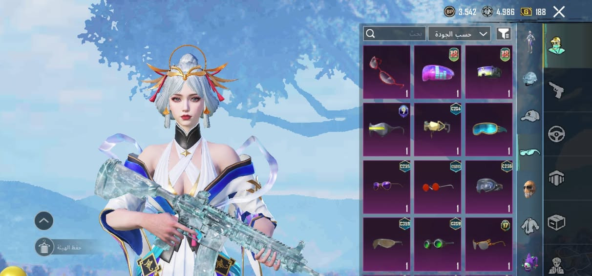 سلام عليكم حساب للبيع ومراوس يكون حساب فول حسابي مرتب
حساب ملعوب من 3بي خمس كونكرات5 بكج 
كامل مال لبسه اكس 
الاسلحه التطور20
لفل الحساب 85
الامفور لفل6
حساب حلو ومتعوب على
السعر 120 
وبي مجال للطيبين


**إذا كنت صاحب هذا الإعلان وتريد حذفه لأي سبب، رجاءا أرسل رسالة إلى الدعم الفني**