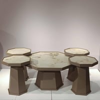 سيت طبلة ١+٤ • خشب مودرن • تركي