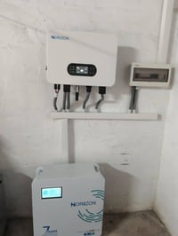 منظومة شمسية • Horizon ٦ كيلووات • بطارية ليثيوم ١٤٫٣