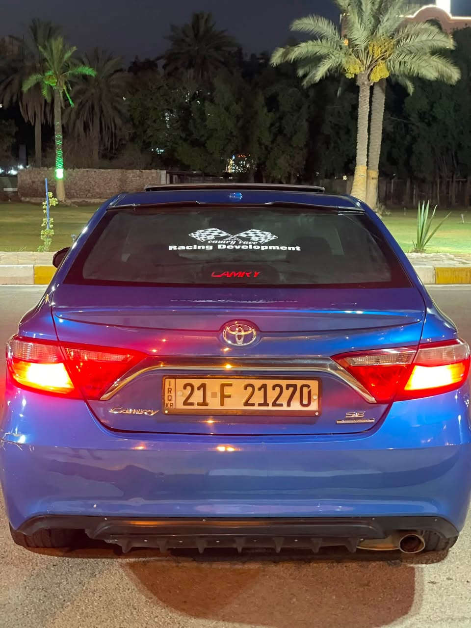 سلام عليكم للبيع وللمراوس حسب القناعه
Toyota Camry SE Plus🚀🚀
موديل 2016 
فول 1/1
مكينه2500
 شحن لاسلكي شفتات ستيرن 
كراسي كهرباء 
جلد ومخمل مطرز
ضربه جاملغ ووبنيد وبيها قطع صبغ 
فتحه سقف بصمه بصمه تشغيل 
عليها سمعات Boss سستم كامل للجنطه 
عليها زنون زرع عدسات عالي ناصي🚀
وعليها اناره ابواب ودشبول وارضيه ويدات ابواب والاكلاصات مال ابواب 18قطعه وبيها 99نمط على تليفون 
الرقم سليمانيه باسمي تحويل وكاله حاضر
مكاني بغداد اليرموك⭐️🚀
السعر 127وبي مجال للشراي
وتحياتي للجميع
***********
