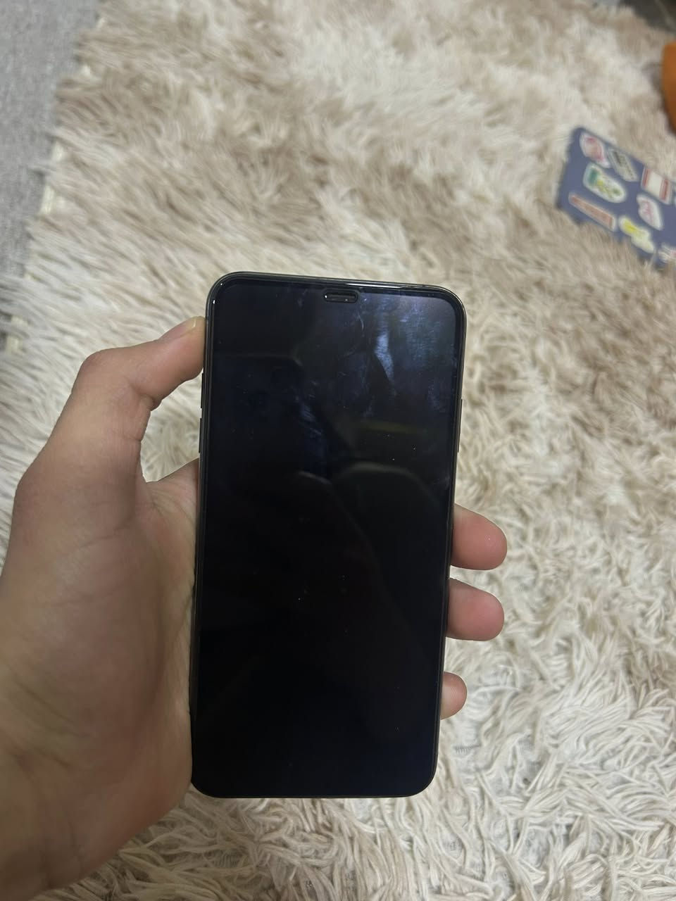 السلام عليكم 
للبيع Xmax
256
بطاريه 80%
نضافه 80%
فقط مستبدل شاشه 
ممتازه
سعر 400 وبي مجال
للتواصل ***********
