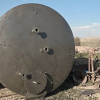 خزان 30 ألف لتر بليت 8 ملم 07702389110