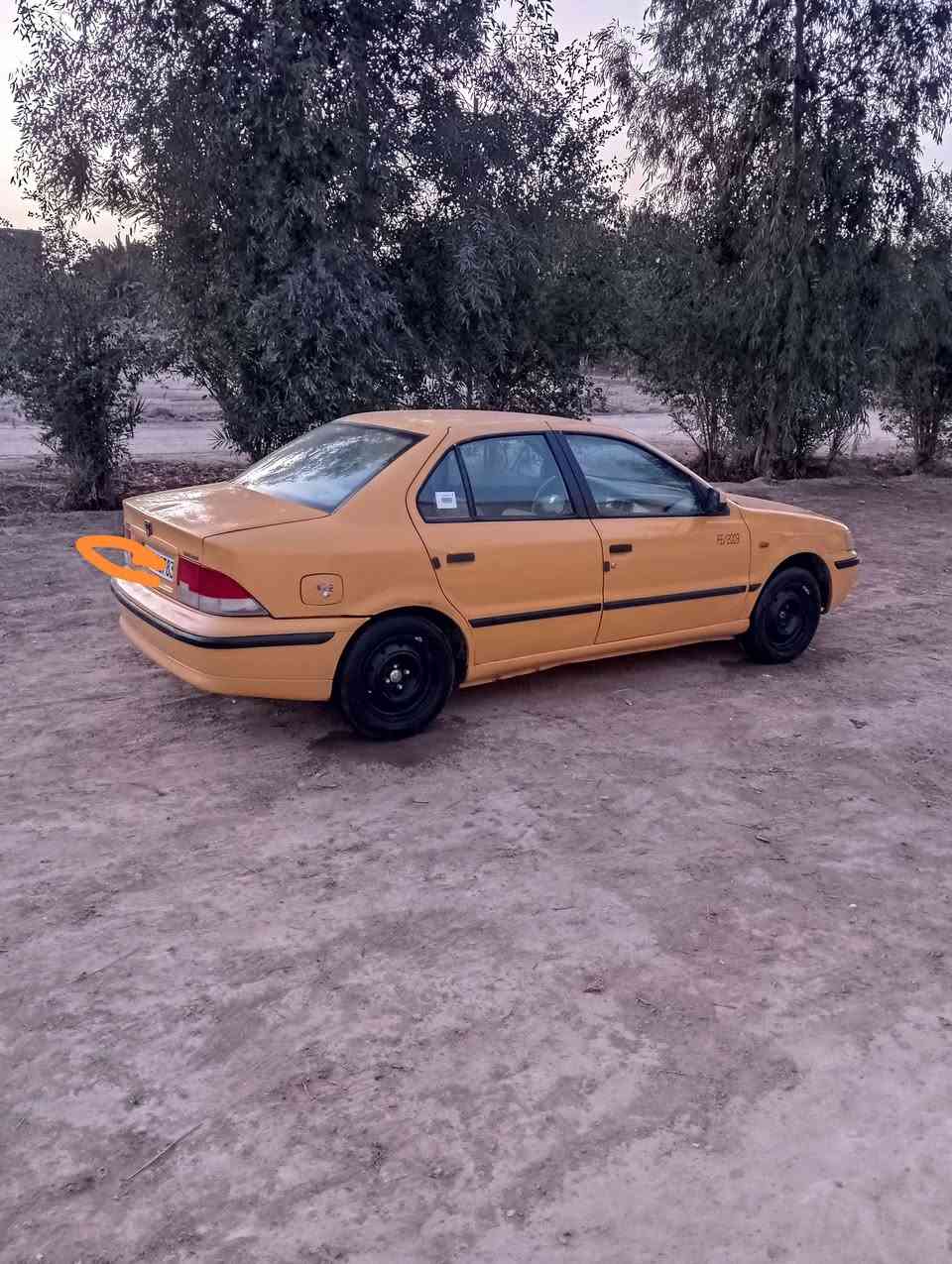 السلام عليكم سمند موديل 10 مصفرة ورقم انكليزي وبااسمي سيارة جاهزة مصبوغة فقط حزام جمالية  المكان دوانية  واتساب ***********   السعر 37وبيهة مجال
