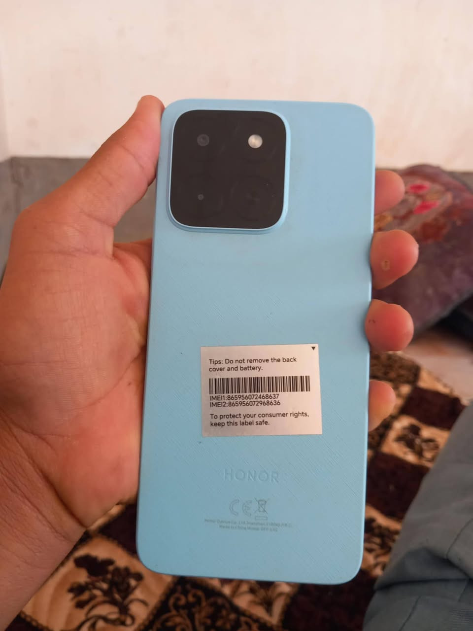هونر 5جهاز جديد البيع سعر 155 مكان حديثة 🔋5200الذكر 64رقم الهاتف ***********
