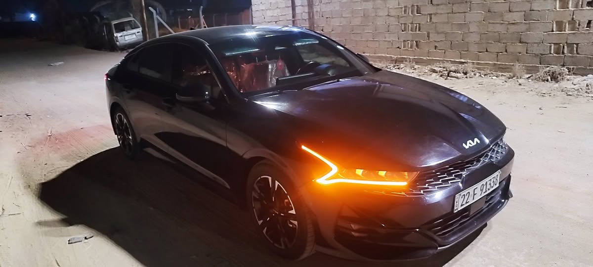 كيا كي فايف k5 جي تي لاين اعلى فئة للبيع ١٦٠٠ تيربو  موديل ٢٣ ماشيه ٥٠ اربيل فول فول عدا الفتحة المواصفات معروفة لونها سيد الالوان اكيد اسود اربع انواع قياده ويل اكبر حجم و الحادث جاملغ بدون اضرار داخلية لتواصل واتساب ***********
