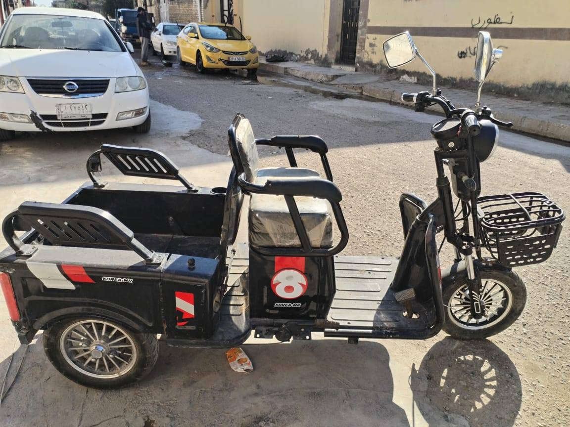 دراجة شحن ثلاثة  ايطارات تكون بدي+كرسي متحرك للبيع اتصل على الرقم *********** الاتصال على الخاص
