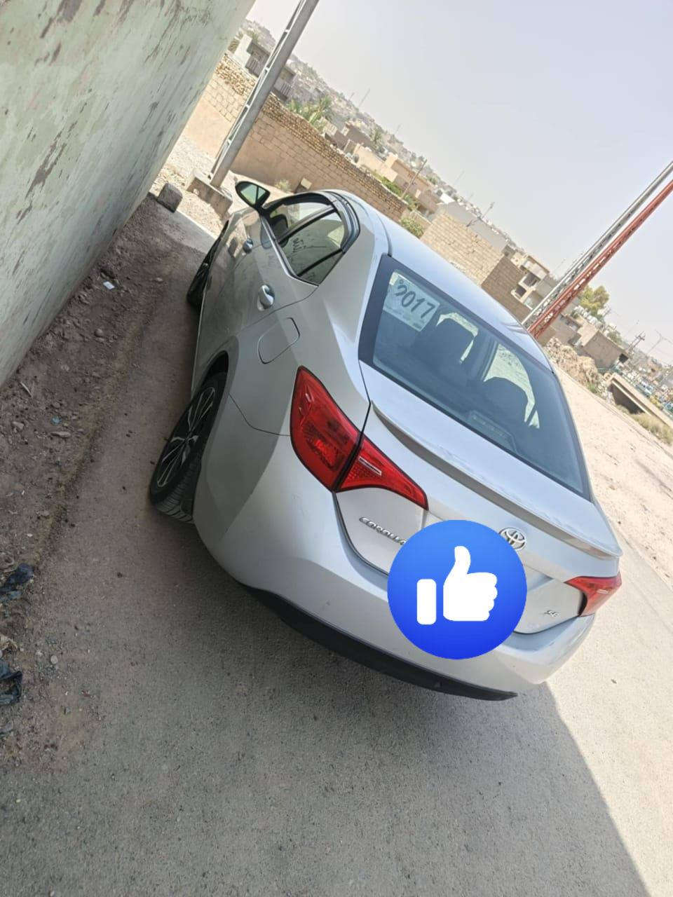 سلام وعليكم اقره المنشور جيدا او تفضل خاص
تويوتا كورلا 2017 سلفر فئة s رقم اربيل سنويه ب اسمي ل2030 السونار مرفق داخل المنشور سياره خير من الله ماتصرف الف دينار عليها  
كير +محرك بلشرط
تبديل بونيد + جامرلغ امامي سايق صبغ+خلفي داخل العراق بي صبغ دعاميات بيهن صبغ تكمه مصبوغه السكن بدون ضربه جراد  فقط  تايرات صدر ويل كروم
سياره تخلي دهن وبانزين وتتوكل علئ الله ماناقصها اي شي خلاص سعرها 125$وبيها مجال


**إذا كنت صاحب هذا الإعلان وتريد حذفه لأي سبب، رجاءا أرسل رسالة إلى الدعم الفني**