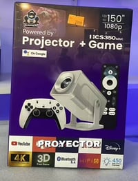 بروجكتور ذكي HCS350 • فول اتش دي 1080 • واي فاي 6