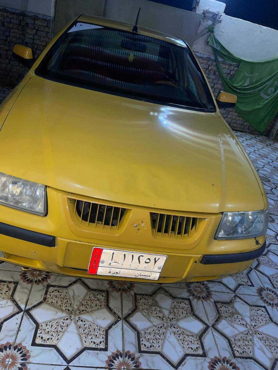 السلام عليكم سمند موديل 2011  سنوية لحد 2027 حدادية امامي خلفي جديد تايرات جدد منضومة زينون مكينة معمرة عم جديد كهربائيات شغالة تبريد نقص بس غاز نضيفة مابيهة خياسات داخلهة هم نضيف راعيهة موجود تحويل شوكت ماتريد رقم للاستفسار سعرهة 27 ورقة  ***********
