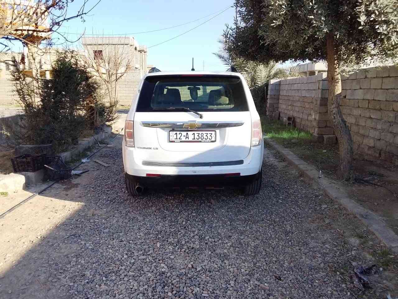شوفرليت اكيونكس
موديل 2007
رقم نينوى دولي سنويه ،لغايه 2030 
السياره باسمي شرط التحويل و كابون بانزين 
كير ومحرك مال حاويه شرط محرك 6 /3400 
طخم تاير 
ضرر باب الخلفي جه السايق صبغ 
السعر 90 وبيها مجال 
رقم الهاتف ***********
