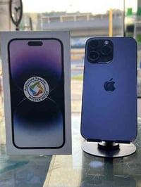 3 اجهزه للبيع  الاول  14 برو ماكس ماستر ذاكره 256 بطاريه 85 كارتونه مط...