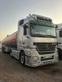 للبيع مارسيدس اكتروز تريله صهريج  موديل 2008 حجم 1844 مواصفات ريتايدر ...