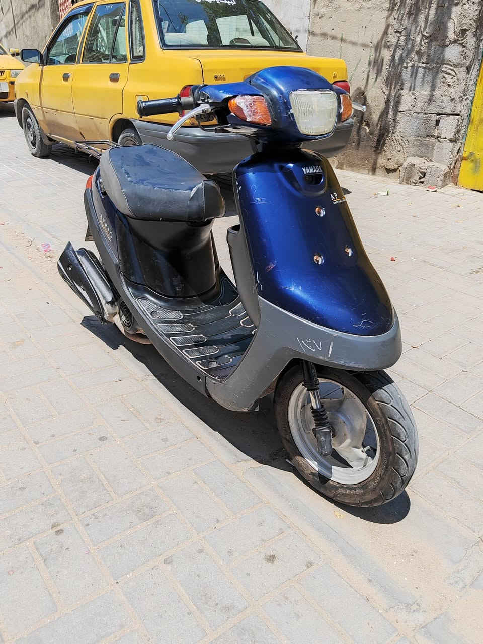 السعر 170 بيع مستعجل *********** بطه للبيع موديل 99 مكينه او كير او شاصي مكفولات تأيرات جدد دراجه حلوه كلش كهربائيات شغاله كله المكان كربلاء اتصل
