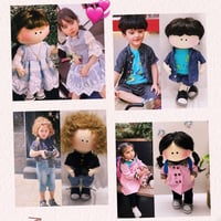 دمية قماش • شغل يدوي • حسب الطلب