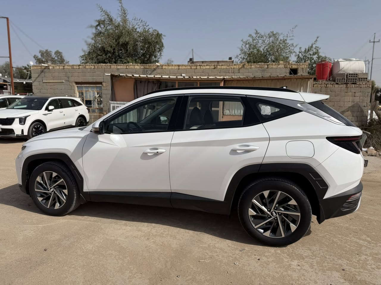 توسان 2023 خليجي مرقم بغداد
السيارة كفاله عامه من الصبغ ماعده وجود بارد بالباب 
السيارة فوول قماره حديد كفاله مكينه وكير وحداديه 
ماشية :- 62 الف 

السعر :- 205$  وبيه مجال 
مكان السيارة :-  كربلاء طويريج 
للاستفسار :- ***********
