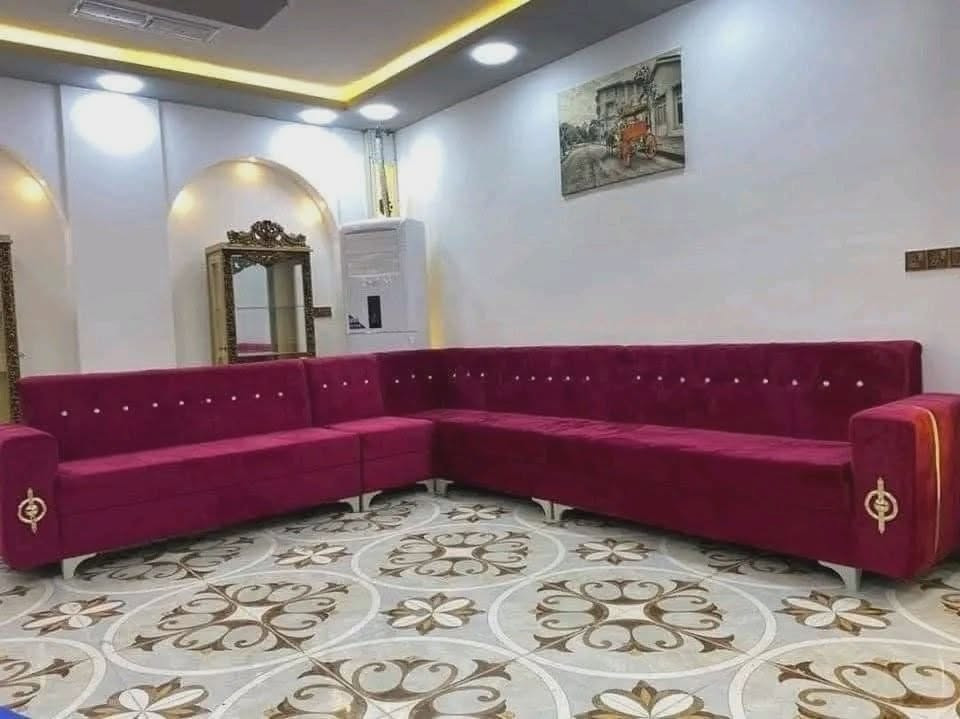 اي ديوان داخل المنشور 

الدقه والامان  كل هذا وبأنسب الاسعار 🥳🥳🥳
ديوان ستندر 10 مقاعد ب 300.مع كوشات عدد 4هديه
 شغل مضبوط مع ضمان سنه  
قماش قديفه جكور 
الهيكل چام روسي
الضهر  مضغوط
المقعد بلوك فقط 
رجل عظم عاج ورده ذهبي

المتر 65

#ديوان  10 مقاعد ب 300
............................................... 
#ديوان  9مقاعد  ب  280
.........................................
#ديوان   8 مقاعد ب  255
.........................................
#ديوان  7 مقاعد ب  230
.........................................
#ديوان  6 مقاعد ب  200
................................................ 
#ديوان 5مقاعد  ب185

قياس عرض المقعد 50صافي و 70لحد الحايط 

سعر المتر 65 بالنسبه للقياسات الخاصه
#سعر المتر 65الف للمتر الواحد

#اذا كان الطلب بلوك بلاويد للضهر والصفاح بدل المضغوط اضافه 100 الف 

#سعر كوشات الوحده 2500
#طبله ب 25 الف قياس 40/40

#التوصيل داخل بغداد مجاني 
اطراف بغداد 15 

توصيل محافضات   القريبه 25 

سماوه ناصريه عماره 35 

بصره مركز 75

مده التوصيل  بغداد   ثاني يوم محافظات  4ايام
لايباع اقل من 5امتار

عل متر 2500

قماش قديفه 
رجل عظم عاج 
الاضافات رجل نيكل 20
قماش كتان 25
وتر برو وخاولي 50


**إذا كنت صاحب هذا الإعلان وتريد حذفه لأي سبب، رجاءا أرسل رسالة إلى الدعم الفني**