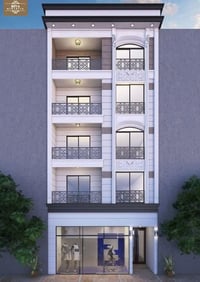 عماره للبيع في زيونه المساحه 60 الواجه 6 4طوابق بناء حديث  وارد الشهري...