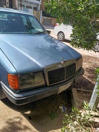 للبيع مارسيدس دب  موديل ١٩٨٦ محدثه ١٩٩٢ جاهزه تبريد عاطل بيه شويه ملاح...