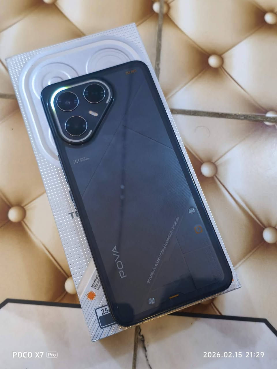 سلام عليكم جهاز BOVA 7 Ultra 5G  ذاكره 256_8+8 جهاز ستخدام شخصي ونضافته فول كامل ملحقات  120فريم صاره شهر من ماخذه مراوس ب ايفون 13 برو ماكس ونطي فرق  حسب التفاق ونضافت جهاز ملاحض جهاز وكاله  مو ماراتي ماراوس فقط ب 13برو ماكس 
مكان نجف *********** واتساب
