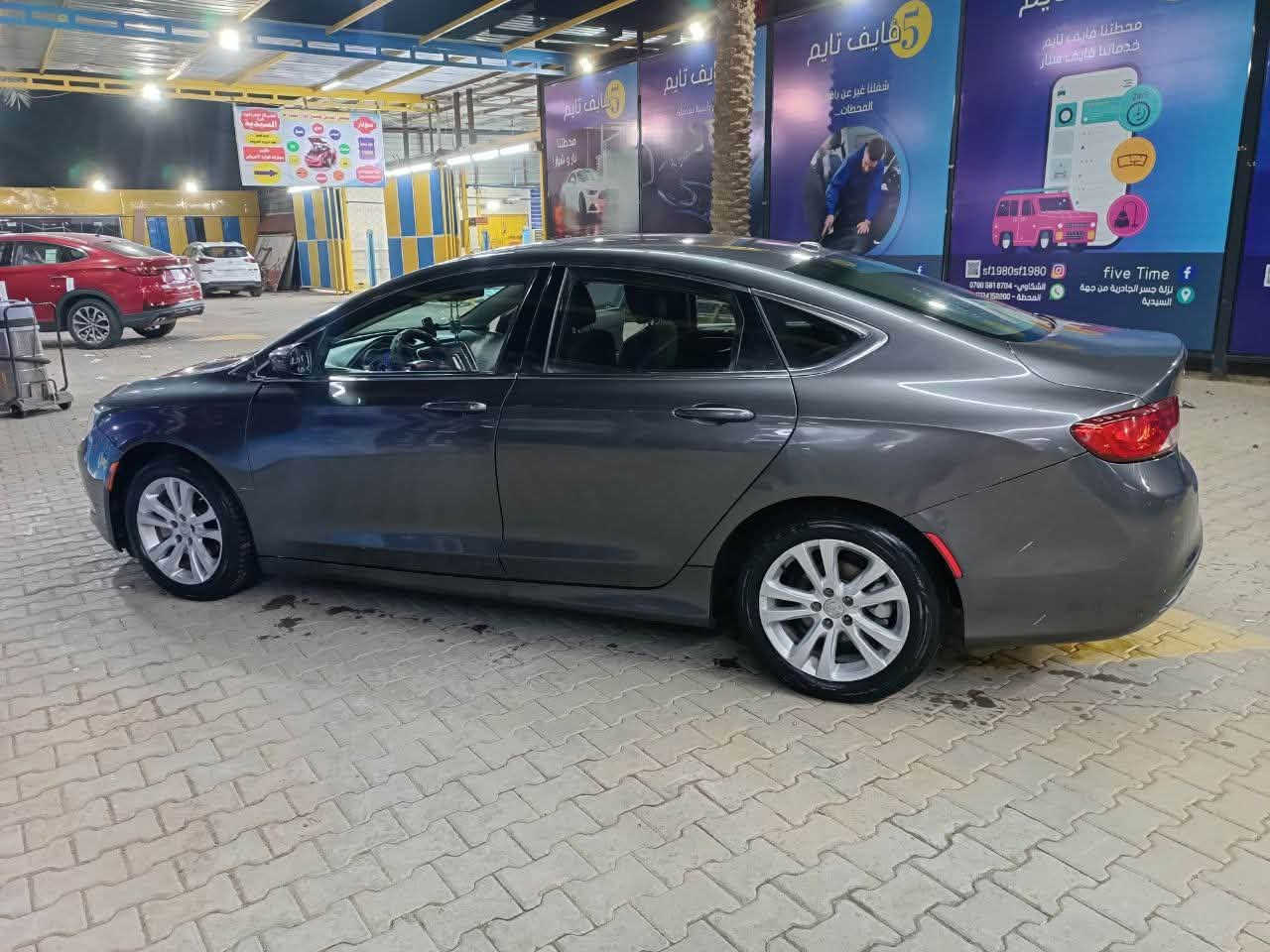 السلام عليكم اخوتي
🚗كرايسلر C200 للبيع موديل 2015 
الرجاء قراءة التفاصيل بدقة
✨محرك اريعه سلندر 2400
✨كير ومحرك ممفتوحات .
✨ بجم كبس .
✨كير ماوس 9 نمر .
✨سايد بريك كهربائي .
✨كشن السائق والراكب تدفئة . 
✨سستم 8 ايرباك , فقط الي بجهة باب خلف السائق طاك .
✨بصمة تشغيل عن بعد  ودخول ذكي .
✨شاشة بلادي , كامرة خلفية .
✨المرأة الوسطية تعتيم ذاتي من الاناره العالية .
✨كشن السائق تحكم كهربائي .
✨تحكم ستيرن كامل 
✨الأرضية تغليف كامل .
✨منظومة led ليل نهار ضمان 3 سنوات .
✨السيارة مبرمجة حماوة واستجابة دعسة البنزين ، أداء .
✨ادامة شاملة لمنظومة الأحتراق قبل شهرين .
✨منظومة غاز ايطالية مع كارت ضمان لمدة سنة ساري المفعول لدى مصفى الدورة الحكومية .
✨عداد المسافه(100 ألف ميل) .
✨هزة جديدة 
✨بيها طخطخات وملاحظات ما مسويهن
✨سياره بأسمي رقم بغداد تحويل ثاني يوم .
✨ سعر السياره 90$
للأستفسار اكثر *********** واتساب
