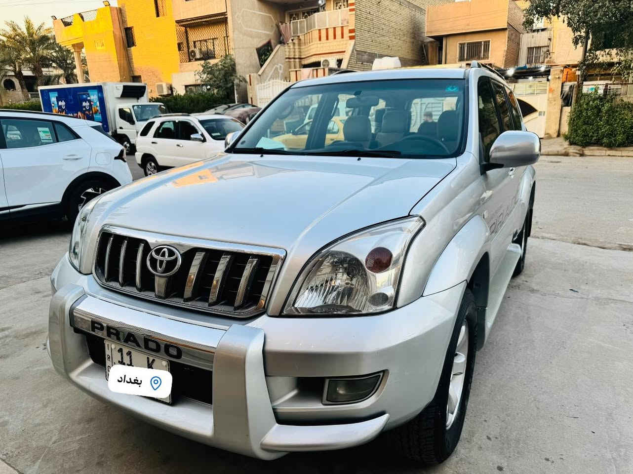 السلام عليكم برادو 2008 VX 6 سلندر فول مواصفات كشنات تدفئة كشنات كهرباء شاشه كأمره. مري شفط فتحه سياره بدون حادث.  جراد بنيد. حوف جملغات كلير سياره حلوه  رقم بغداد جديد سعر 147. رقم  ***********
