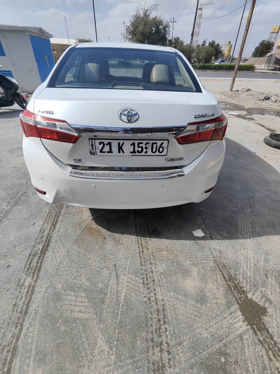 اسلام عليكم كورله ٢٠١٤خليجي كفاله عامه سياره محرك ١٨٠٠ ممفتوح كير ممفتوح تخم تاير 
تبريد ثلج رقم سليمانيه وتحويل مباشر هزه جديده السياره حلوه وجاهزه مال جناي بيها بارد بالباب شويه فقط سعرها ١٣٥ وبيها مجال للشراي مكاني فلوجه وهاذ رقمي ***********
