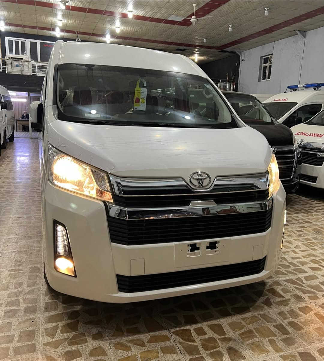 اللهم صلی علی نبینا محمد
تویوتا هـایس
مودیل ٢٠٢١
فول مواصفات 
كیر اتوماتیك
شركة جیهان
باب كهرباي
مكفولة كفالة عامة عدا شبر تعدیل بصندوق
ماشیة ١٠٠ الف كم
***********
***********
عنوان// اربیل
