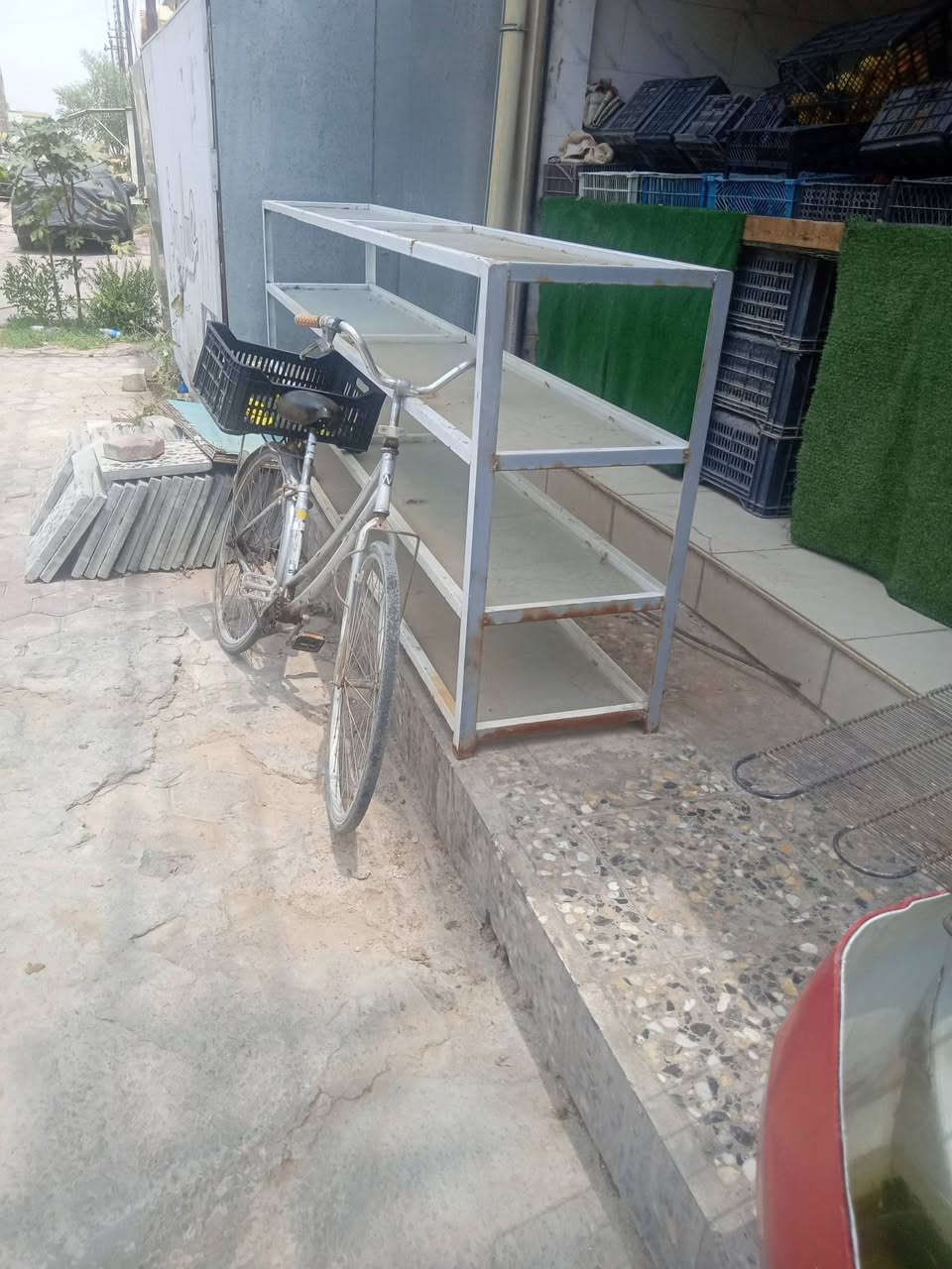 ميزحديد ٤طوابق جام طول ،٣متر سعر١٠٠الف الف ...بايسكل رياضي سعر ٦٥الف اوبيهن مجال للشراي


**إذا كنت صاحب هذا الإعلان وتريد حذفه لأي سبب، رجاءا أرسل رسالة إلى الدعم الفني**