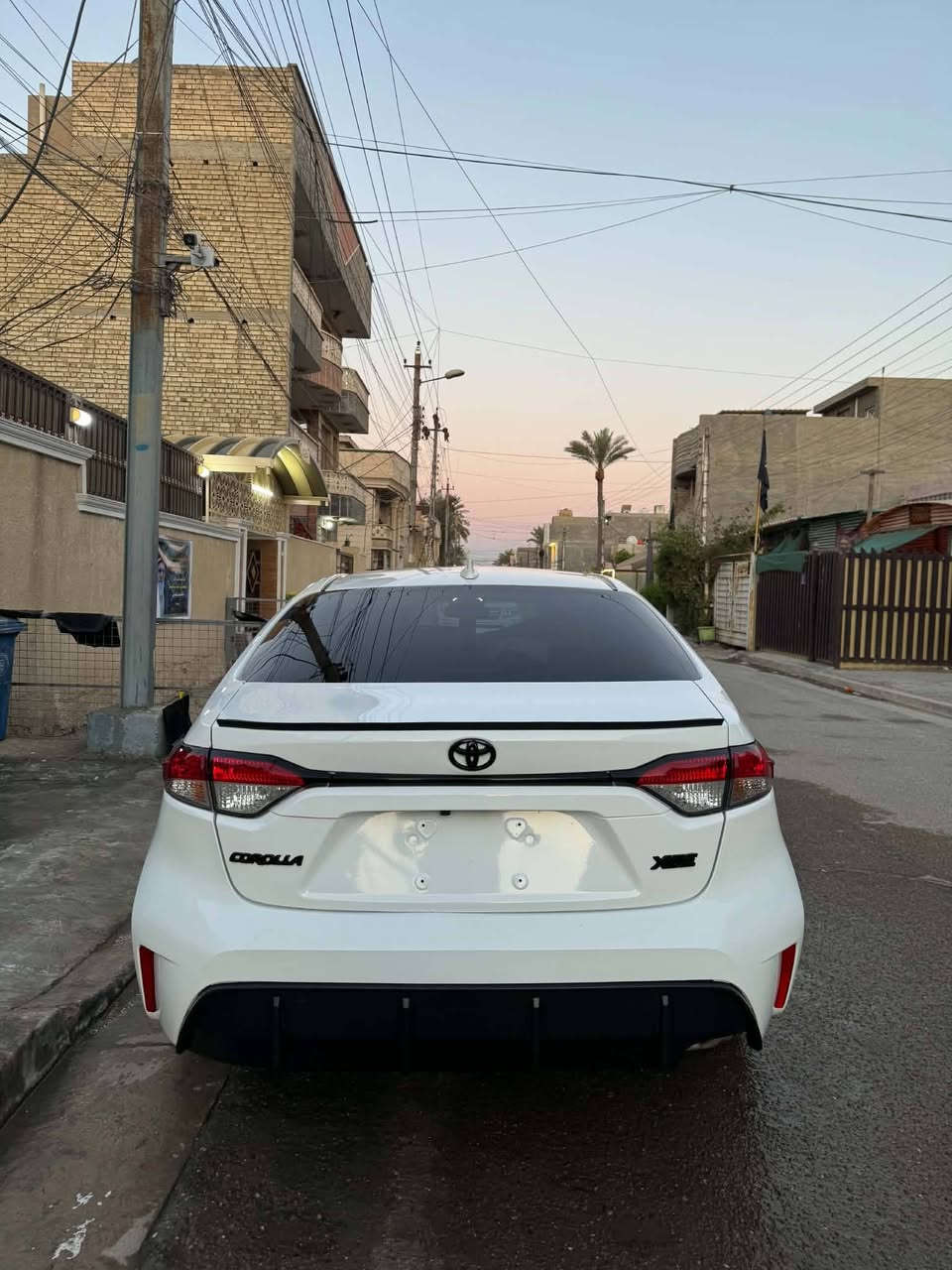 كورلا وارد امريكي موديل 2025 SE
ماشي 12  الف ميل 

محرك 2000

تبديل بنيد وتبديل قبق جنطه  و ربع  صبخ جاملع  خلفي علكد شبر  وصبغ نص  باب السكن  

بصمة تشغيل ،بصمة ابواب و صندوق ، تشغيل عن بعد ،ويل كروم 16  
 ،اشارة بالمراية ،٣ انظمة قيادة

داخل لونين ،رادار امامي و خروج عن مسار ، مانع تصادم بعد بيها هوية مواصفات 

مكانها بغداد 
سعر ١٤٥ قفل 
***********  واتساب
