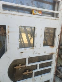 بيبان ثنين • ١.٢٥م×٢م • شباك حديد