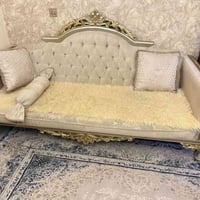 طقم كنبات • ٢ كبار ٤ زغار • مستعمل شوي