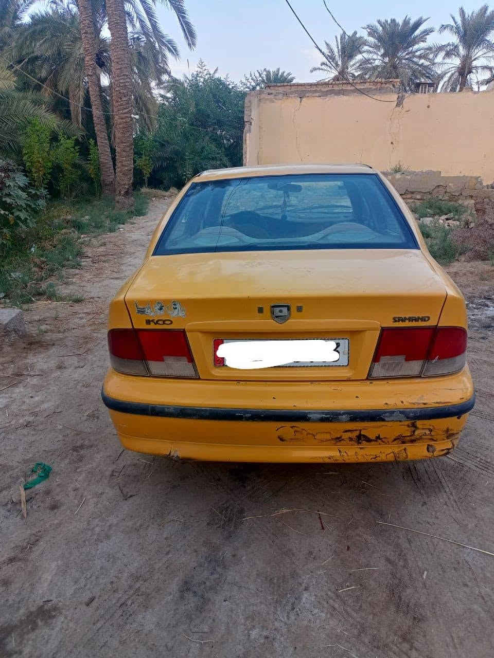 سيارة سمند تكسي للبيع ماعليها غرامات وراعيها موجود والسنوية بأسمة ورقمها انگليزي
 وسعرها 20 وبيها مجال ، العنوان ذي قار سوق الشيوخ
للأستفسار الأتصال على الرقم  ***********
