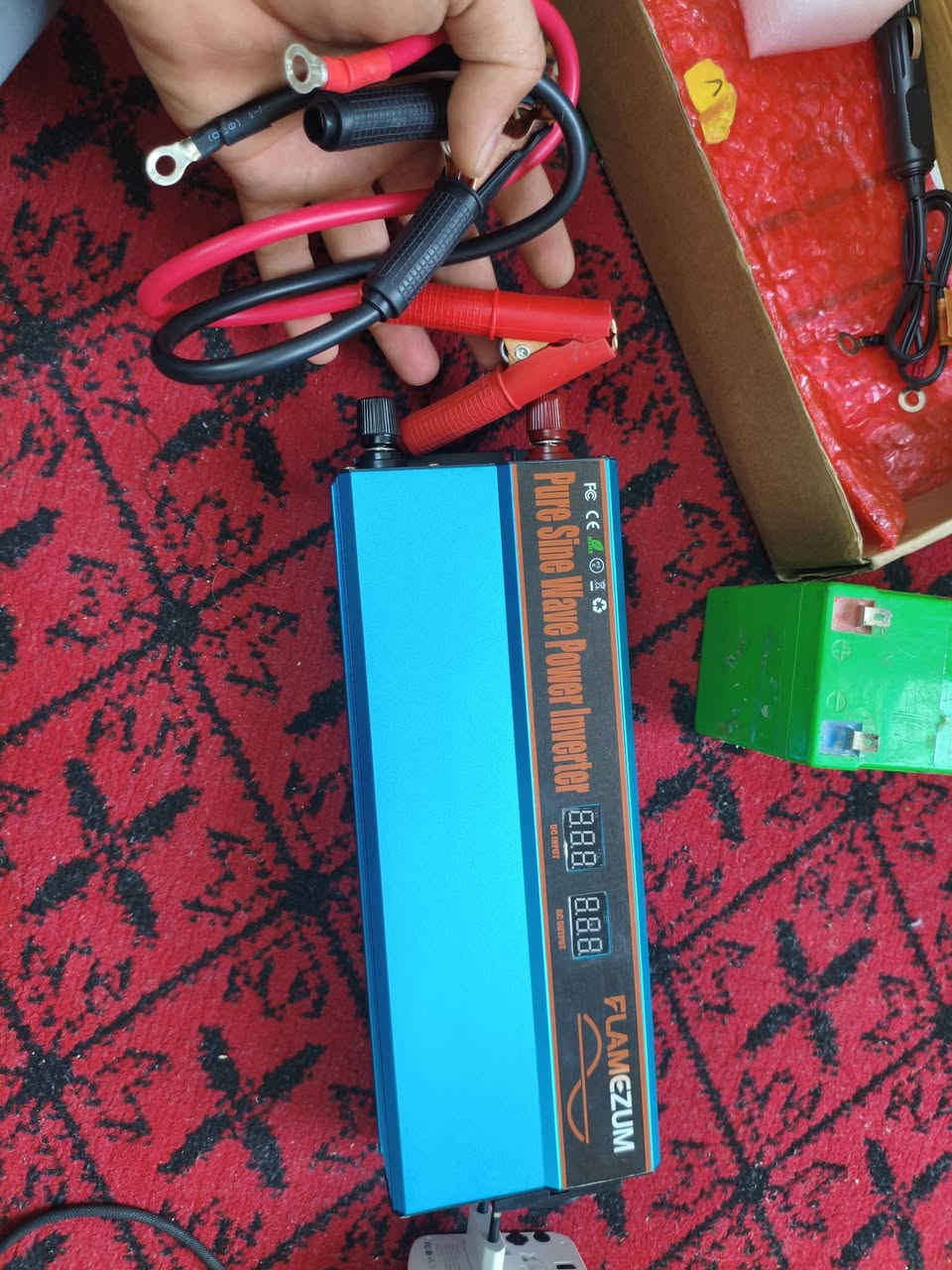 شباب هاي عاكسه 1500 واط
 موجه نقيه جديده وماركه معروفه


**إذا كنت صاحب هذا الإعلان وتريد حذفه لأي سبب، رجاءا أرسل رسالة إلى الدعم الفني**