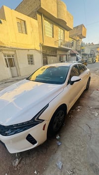 كيا كي فايف 2022 KIA k 5   اللون( الابيض) فول نضافه✅✨  موديل2022(معوقي...