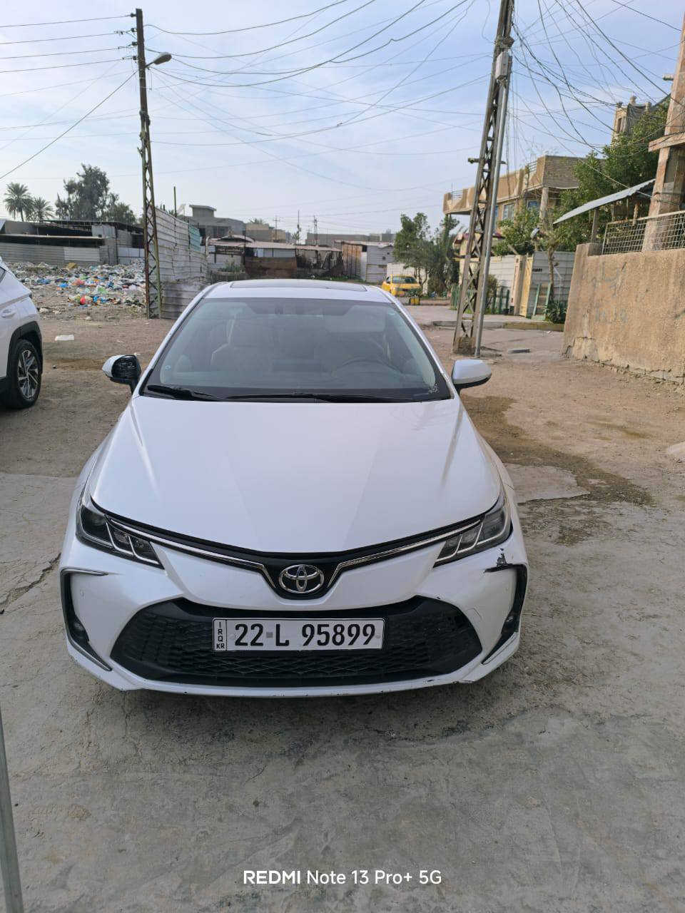 السلام عليكم تيوتا كورلا موديل 2024 شركه جيهان بيه 3 قطع صبغ والباقي مكفول معروفه موصفاته فتحه سقف داخل لونين مري شفط السعر علا الخاص او الاتصال *********** ابو محمد
