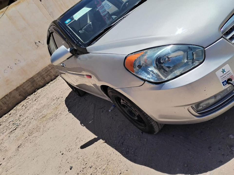 السلام عليكم  اكسنت ٢٠٠٨ خليجي كير عادي محرك ١٦٠٠ تواير تخم جديد هسا مشدودات 
صدر نص عمر  
مصبوغة عام 
 السعر ٦٢ وبي مجال
 مكاني بغداد الغزالية 
***********
