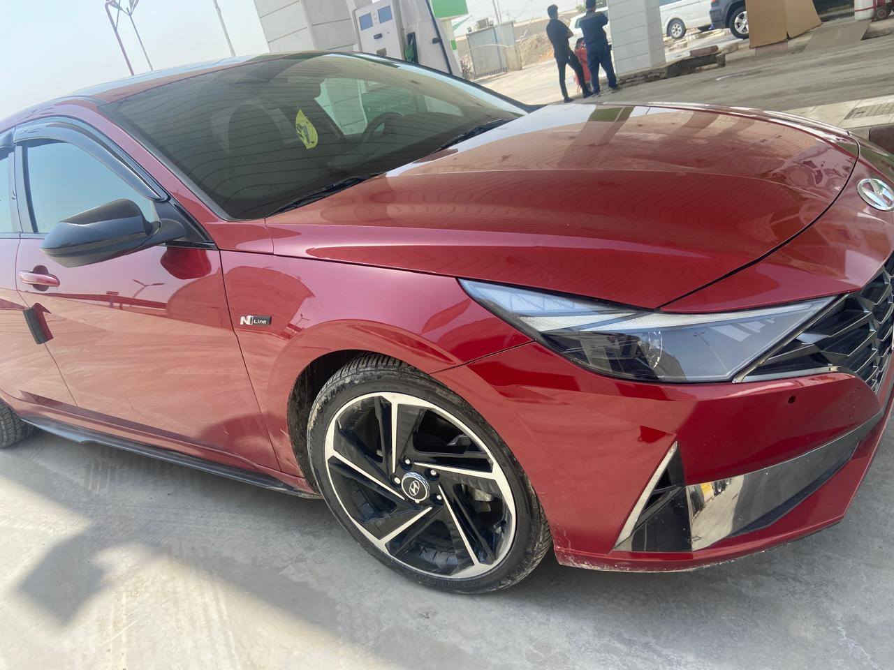 بسبب الوعود الكاذبه ايضا (تم تنزيل السعر )
النترا N لاين سبورت تيربو 1600 
معروفه المواصفات 
فول الفول 
موديل ٢٠٢٣ ماشية ٣٧ 
حادث فقط دعامية إماميه وبيه بارد جدا بسيط 
بصمة ابواب بصمة صندوق تشغيل عن بعد. رادارات 
وبعد هواي مواصفات 
السعر ١٧٠ وبيه مجال بسيط او مرواس حسب الرغبة 
للمزيد من الصور والتفاصيل 
واتساب + اتصال ***********
