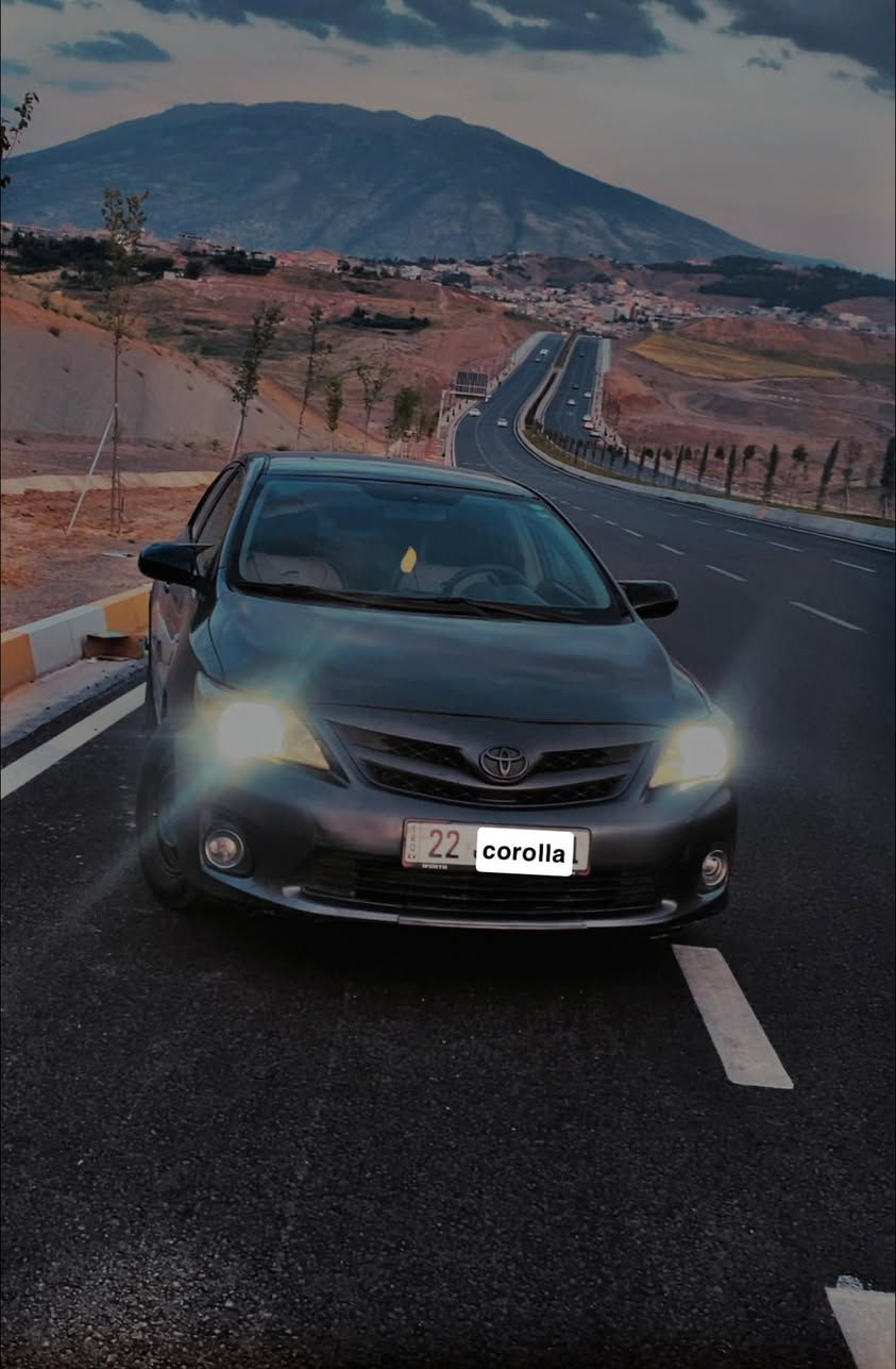 corolla 2009 بیکاشۆ
مەکینە گەورەی گێر عادی 
سێ پارچە بۆیاغ 
سیستمی غازی ئیتاڵی 
هەزەی نوێیە سەنەوی نوێیە تا 2032 
گێرو مەکینەو تەبریدو تەحویل و غرامە بەشەرت 
*********** واتساپ
