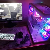 تجميعة سيت آب كاملة : Ryzen 7 7700 RTX 5060 8GB asus prime 3 fan GIGAB...