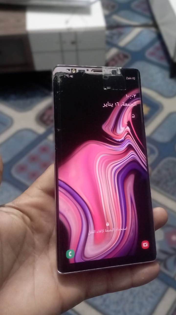 اللهم صلي على محمد وال محمد
حبايب جهاز كلكسي نوت 9  جهاز كله شغال مابي اي خلل جهاز ذاكره ١٢٨ جهاز كله شغال مكفول مثل ما ماواضح بصوره السهر ٧٥ وبي مجال مكاني بابل تقاطع ثوره 
***********
