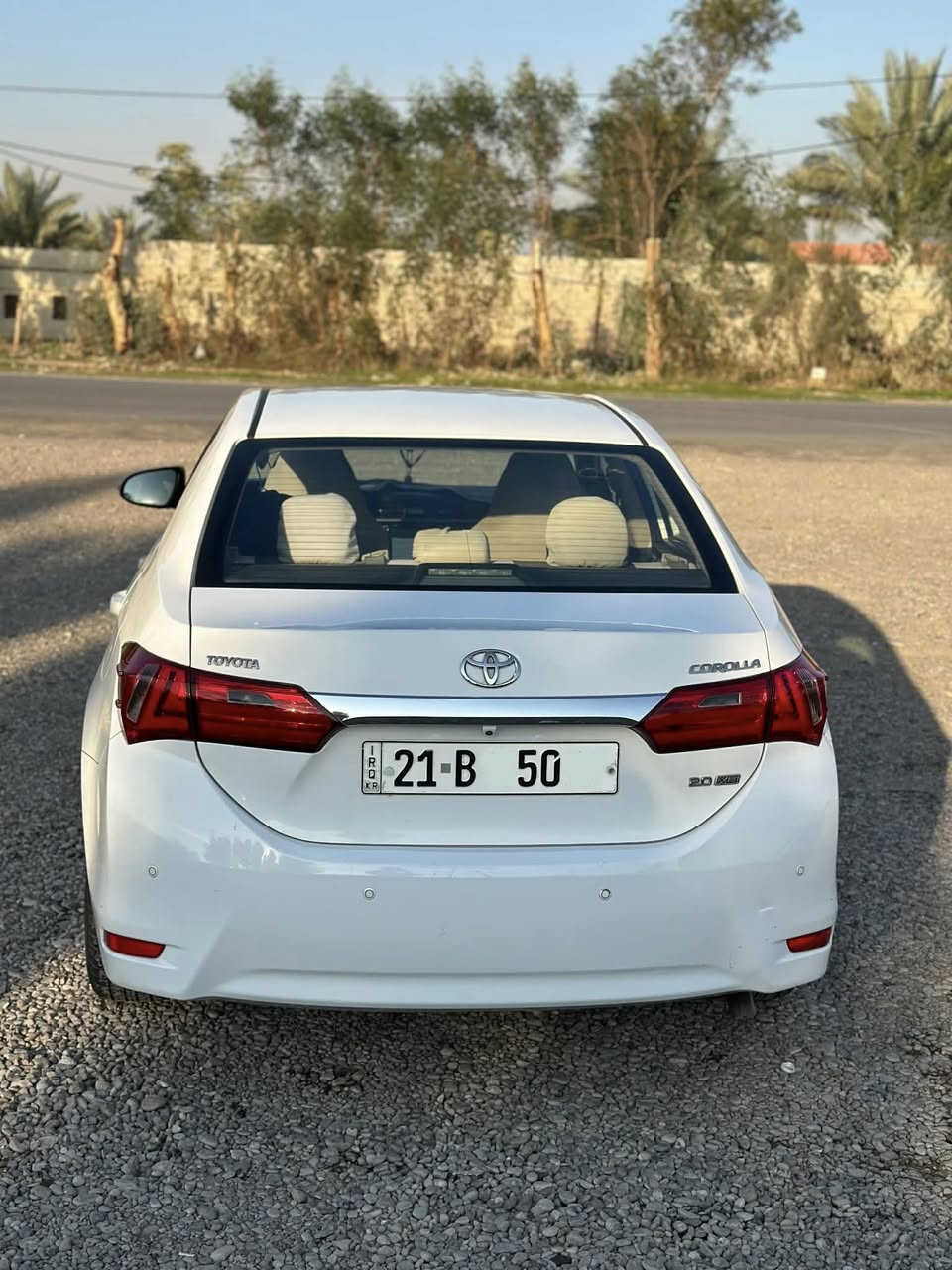 كورلا 2015 خليجي 

رقم سليمانيه انكليزي 
نفاذ السنويه 2028

مكينه 2000
ماشيه 113km حقيقي 

تخم تاير نضيف 
حداديه إماميه خلفيه جديد 
مكينه + كير فول نضافه 

كأمره خلفيه 
حساس خلفي 
شاشه لمس 
تحكم ستيرن 
سطاب لايت لكزز 

السونار مرفق داخل المنشور
الباب مبدل بلاد بدون صبغ 

السعر $154 و بيهة مجال 

العنوان ديالى المقداديه 

للاستفسار الاتصال 

***********
