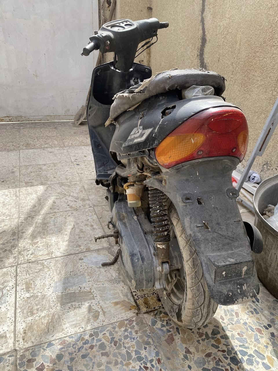 دراجة بيجي 60 كوم حديد شغالة سلف وهندر كابريتر وصخ سعرها 100قفل بغداد الشعلة جكوك ***********
