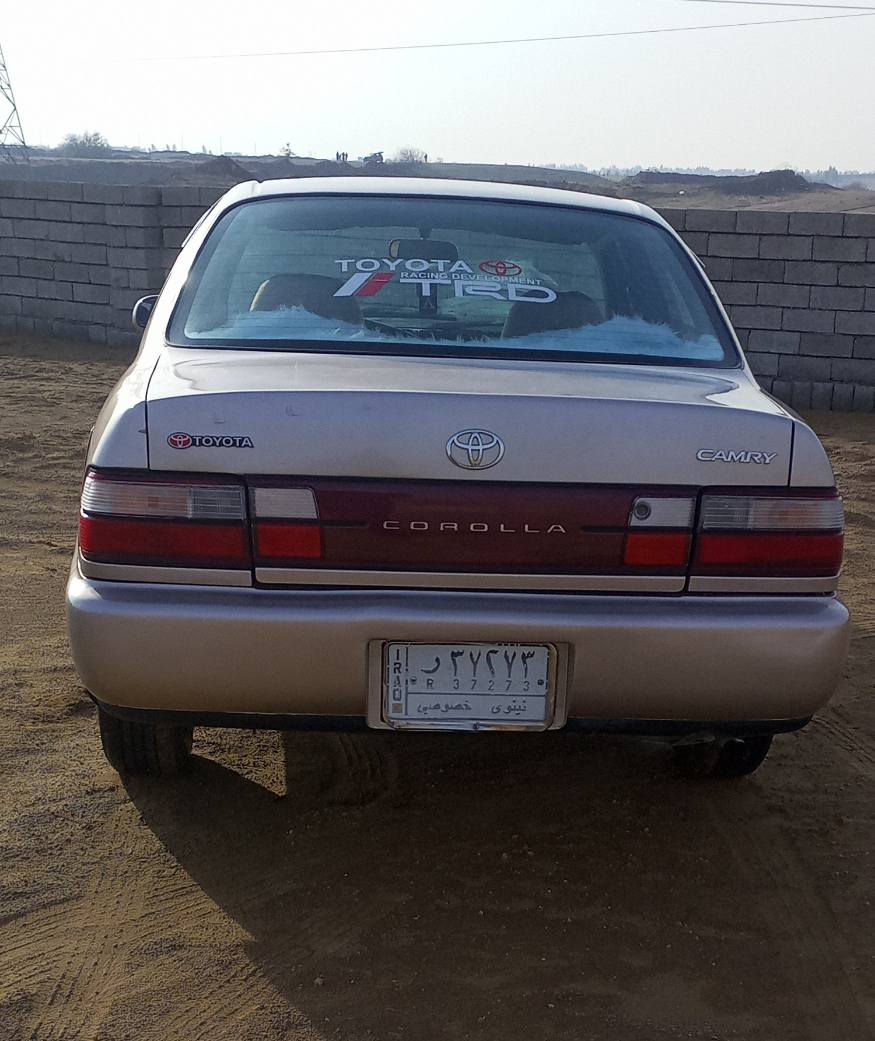 سلام عليكم ورحمه الله وبركاته البيع كورلا السيارة مرشوشه الجماليه فقط وشرط وبيه كابون بانزين كير ومحرك شرط محرك 16 فول الفول تواير ربعتهن جدد كهربائياته كلها شغاله السيارة على وضع الشركة السعر المطلوب 63 ورقة بيه مجال شي قليل رقم الهاتف *********** *********** خابر ودلل حياكم الله جميعا
