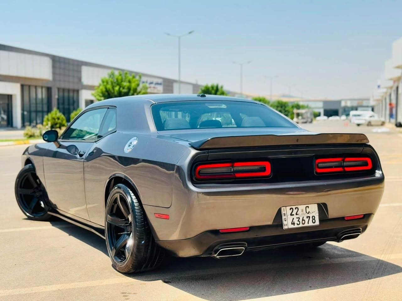 ﷽
                            DODGE CHALLENGER 2016 SXT
دوج جالنجر موديل 2016 SXT
لون ( نفطي )
_____________________________________
مكان🌆: سليماني               سعر💵: 128$ قفل🔐
تليفون📲: *********** /// ***********
_____________________________________
▫️محرك V6 3.6L سته سلندر
🔹كير و محرك بشرط مامفتوح
🔹بدون صوت و بدون صرف و بدون خلل بشرط فحص

▫️سيارة محدث هيلكات دعامي و ويل لاحيات 🔥
🔹سيارة ( بيها تلات قطع صبوغ )
🔹سيارة حيل حيلوة جديد و نظيفة

▫️مواصفات
( بصمة - شاشة كبير - گير ماوص - كشن كهربا - شغال - لايت ليد - زينون - ڤوليوم - تحديد سورعة - بعد )

◽️اربع تايرات و ويلات جديد ويل هيلكات
🔹سيارة شرط بدون اى نواقص گير و محرك و حدادي و كاهرباى كل بشرط
سنوية و رقم و هزة جديد سنوي بأسمي 
🔹تحويل غرامة بشرط 
____________________________________ السليمانية, العراق

