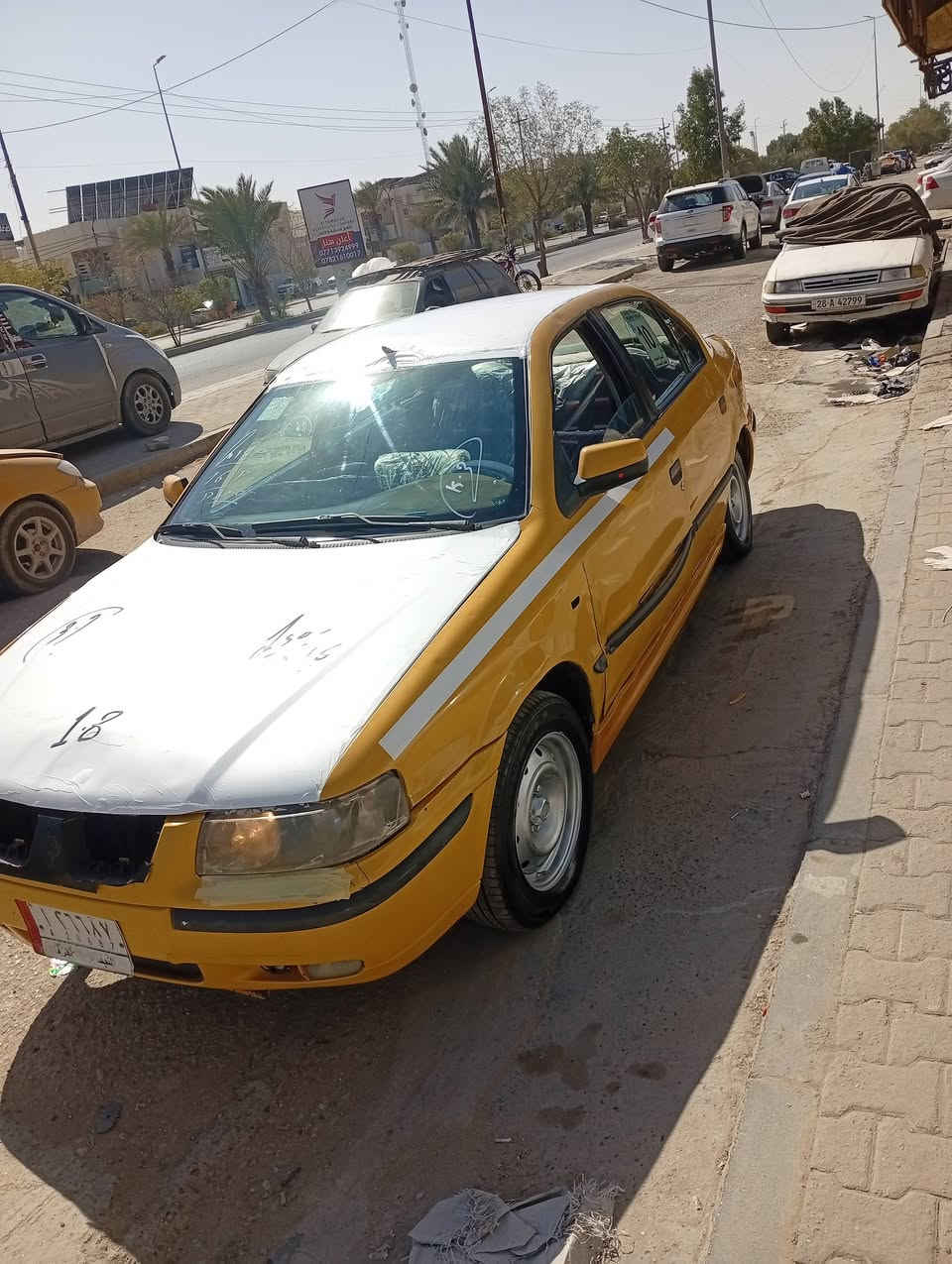 السلام عليكم مكينه جير انضاف حداديه تخم طائرات نظاف بيع طخات هذا تلقيطات خياس شيء قليل كهربائياتها شغاله تبريده شغال استفسار على هذا الرقم واتساب على الخط متصل واسولف لك عليها مكاني نجف ناحيه حريه سعر مناسب 15 وبيها مجال مراعيها موجود لا اقول لك ثاني يوم راعيها نجف***********
