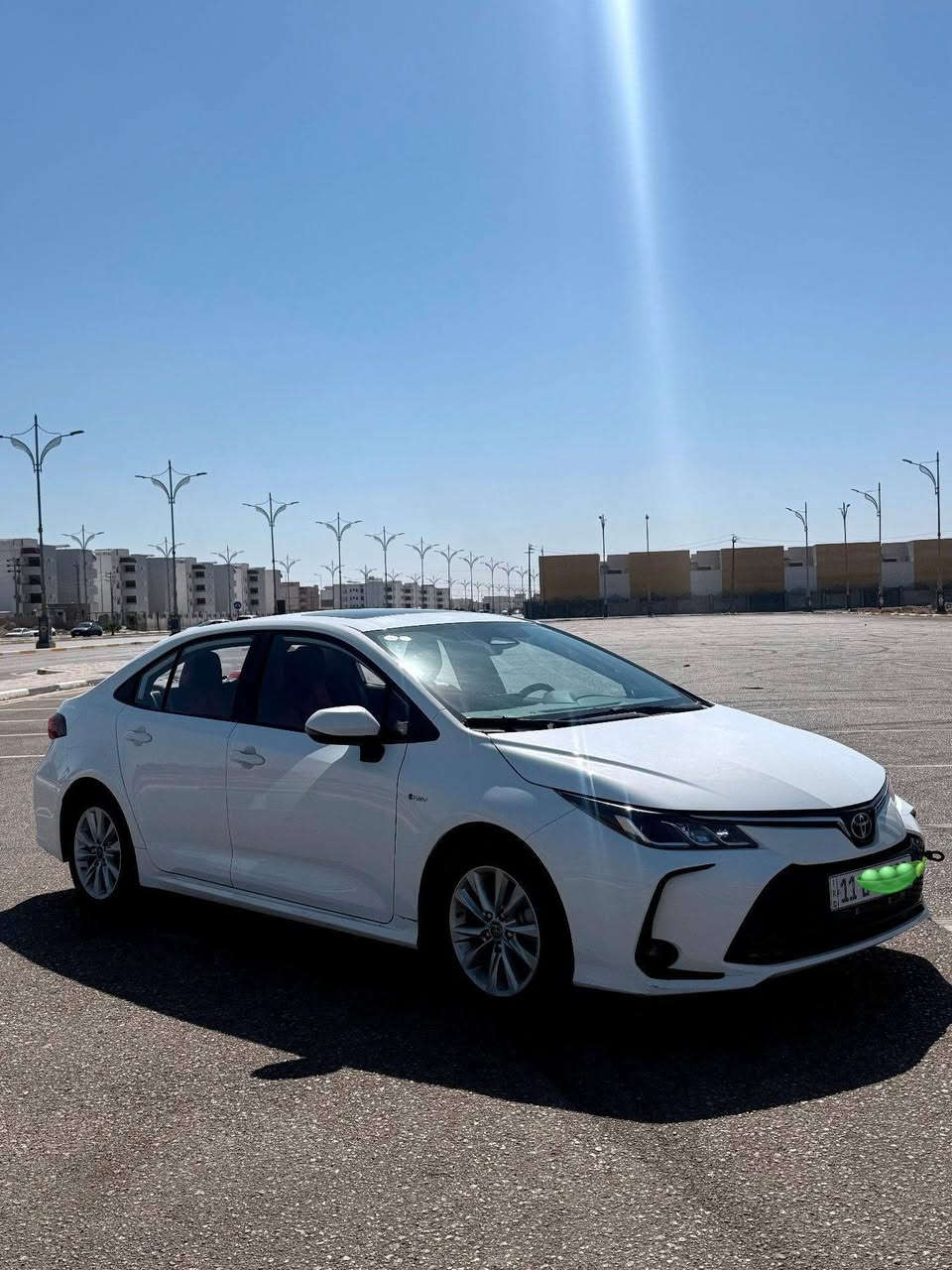 السلام عليكم
للبيع كورلا هايبرد خليجي 2025 فول مواصفات 
السياره ماشيه 7000 فقط  كامله مابيها أي نقص رقم بغداد تحويل مباشر  فول مواصفات 
فتحه 
بصمه 
كشن كهرباء+ داخل أحمر 
وبقية مواصفات المعروفه
السياره مكفوله كفاله عامه من كلشي حالها حال الزيرو 
والسياره مغلفه PPF حمايه أصلي 
السعر 165وبيها مجال جدا بسيط 
مكان السياره كربلاء الاستفسار اتصال على الرقم ***********
