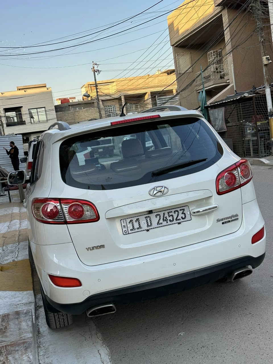 سلام وعليكم سنتافيه 2011 خليجي كير مكينه وضع الشركه السياره حيل نضيفه ماشيه 149 تخم تايرات جديد العنوان بغداد كاظميه رقم الهاتف *********** السعر 180
