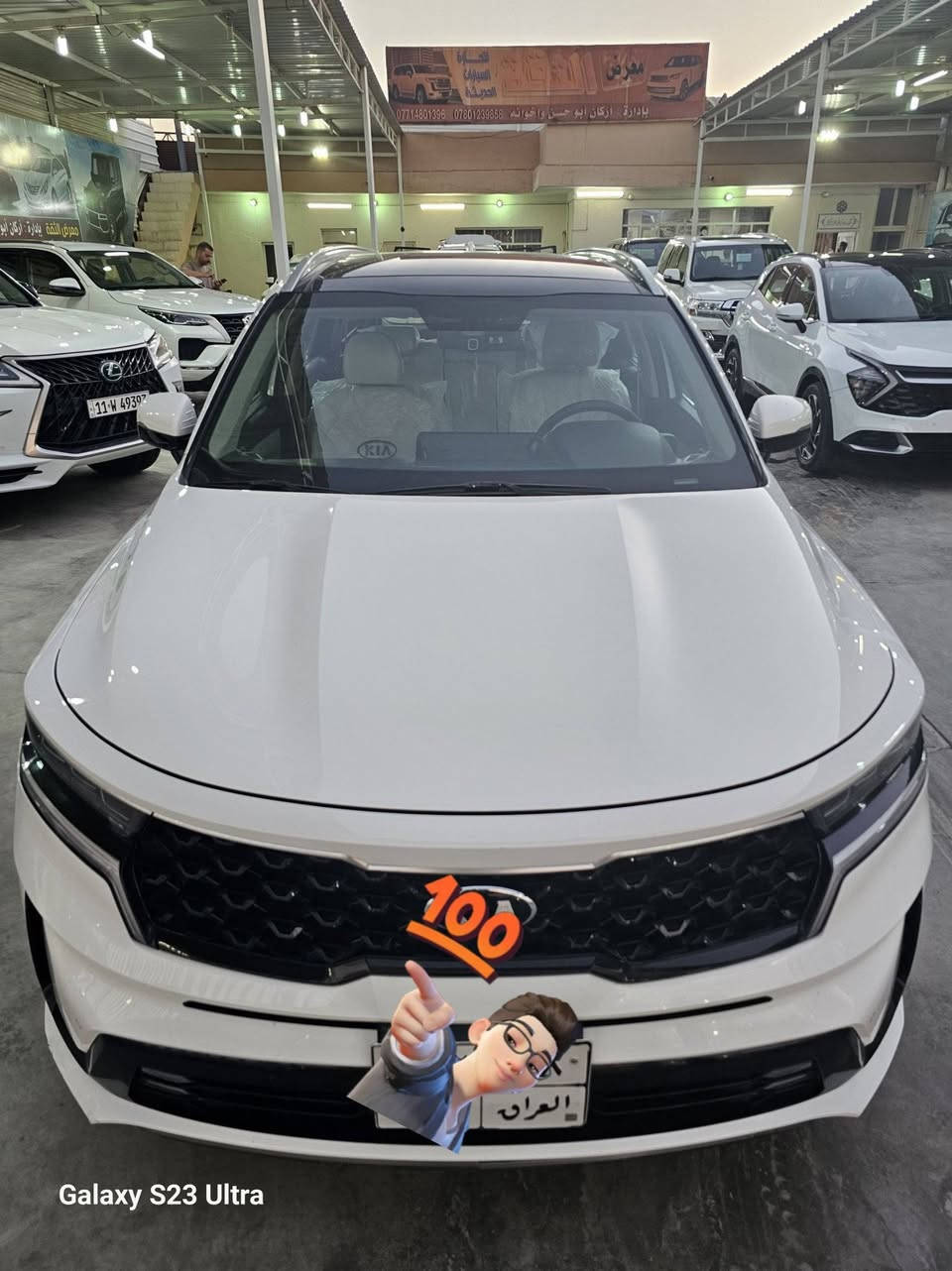 سورنتو للبيع موديل 2021
كفاله عامه فول مواصفات 
السعر 260وبيه مجال رقم اربيل 
الهاتف *********** عنوان نجف
