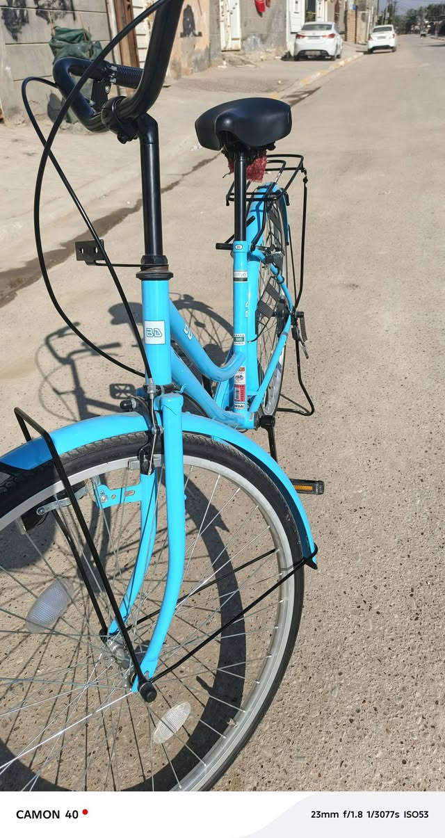 السلام عليكم باسكل للبيع
الون: سمائي
الموديل: 22
الحجم:26
السعر:130وبي مجال 
المكان: حي العسكري الصدر الرابع
النضافه: فول٪100
راسلني خاص  
الرقم: ***********
