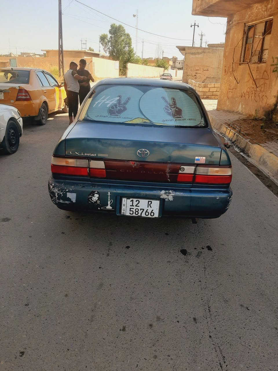 السلام عليكم  مكلف بنشر
سيارة كورلا موديل 1994

كير مكينة شرط 

طخم تايرات جديدة 
شرط التحويل 
رقم دولي 
مابيها اي ضرر 
التواصل *********** موصل, نينوى
